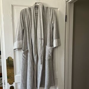 Natori bath robe M grey